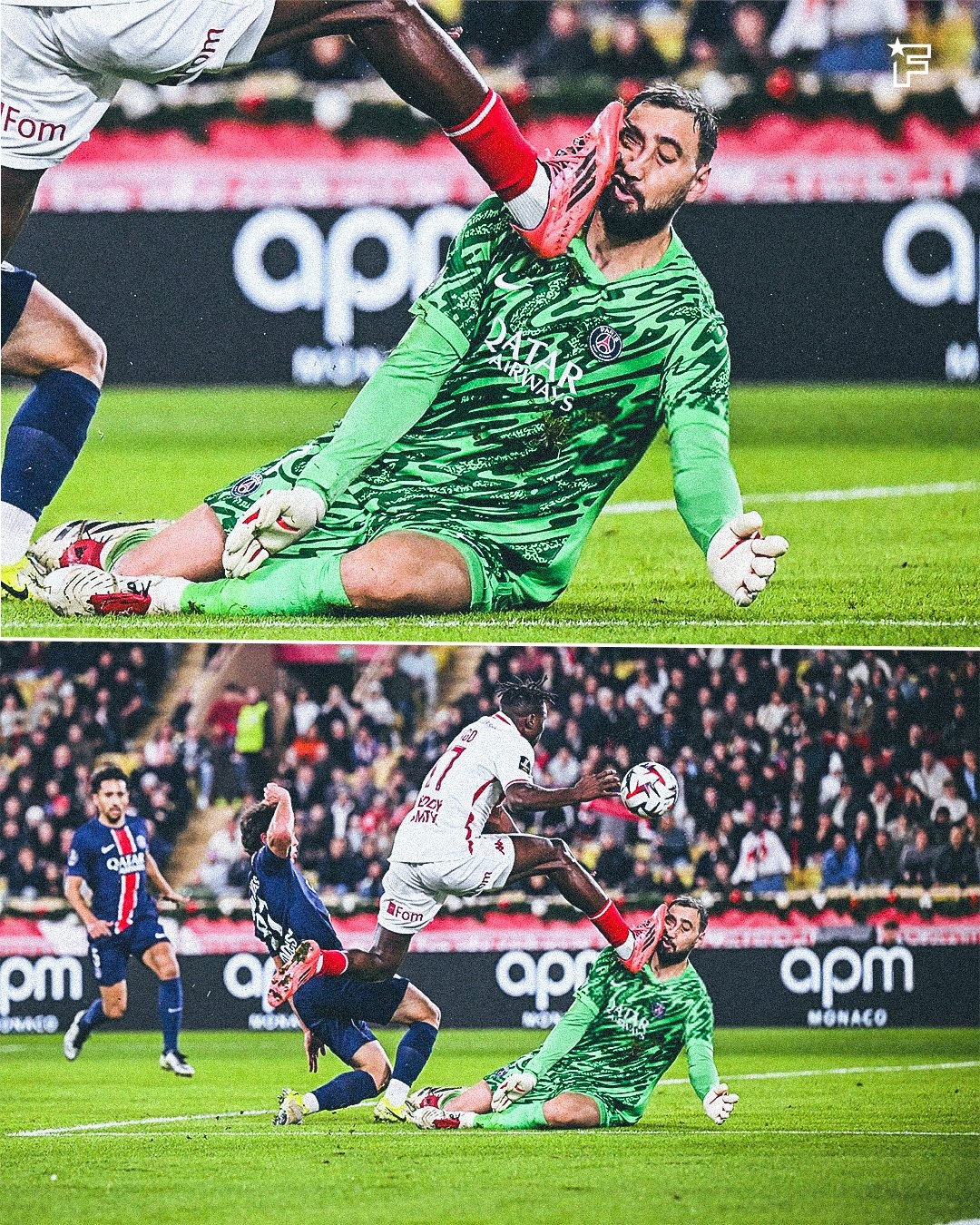 摩纳哥队在法甲比赛中遭遇一场惨败