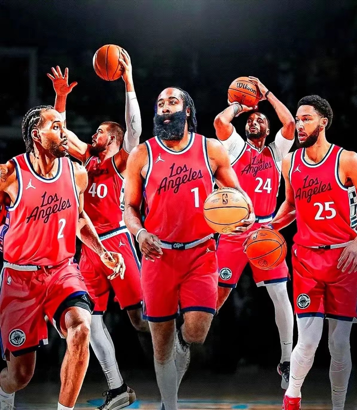 快船再胜尼克斯，乔治表现出色领队全队进攻